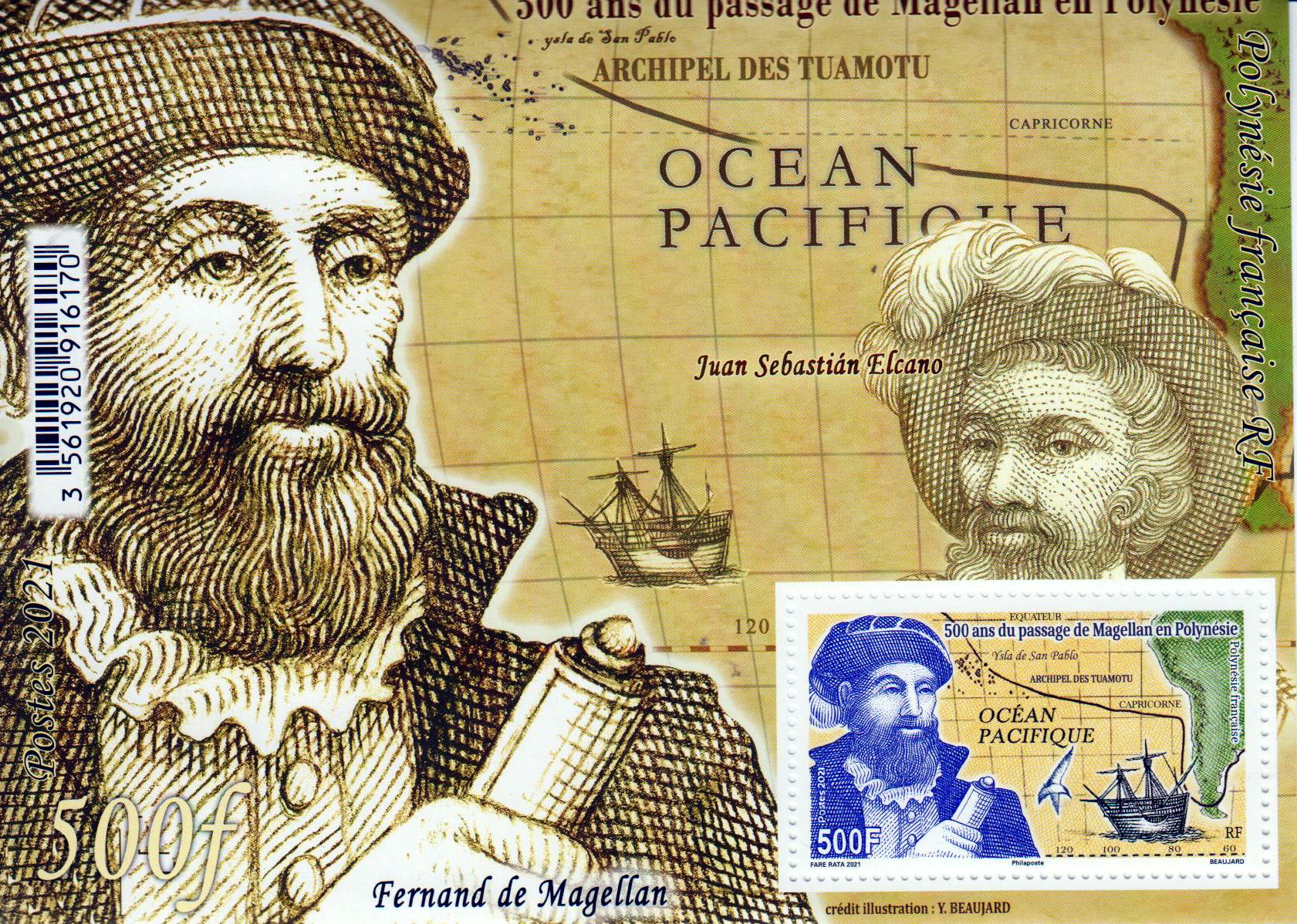 Block: 500 Jahre Passage Magellan 2021