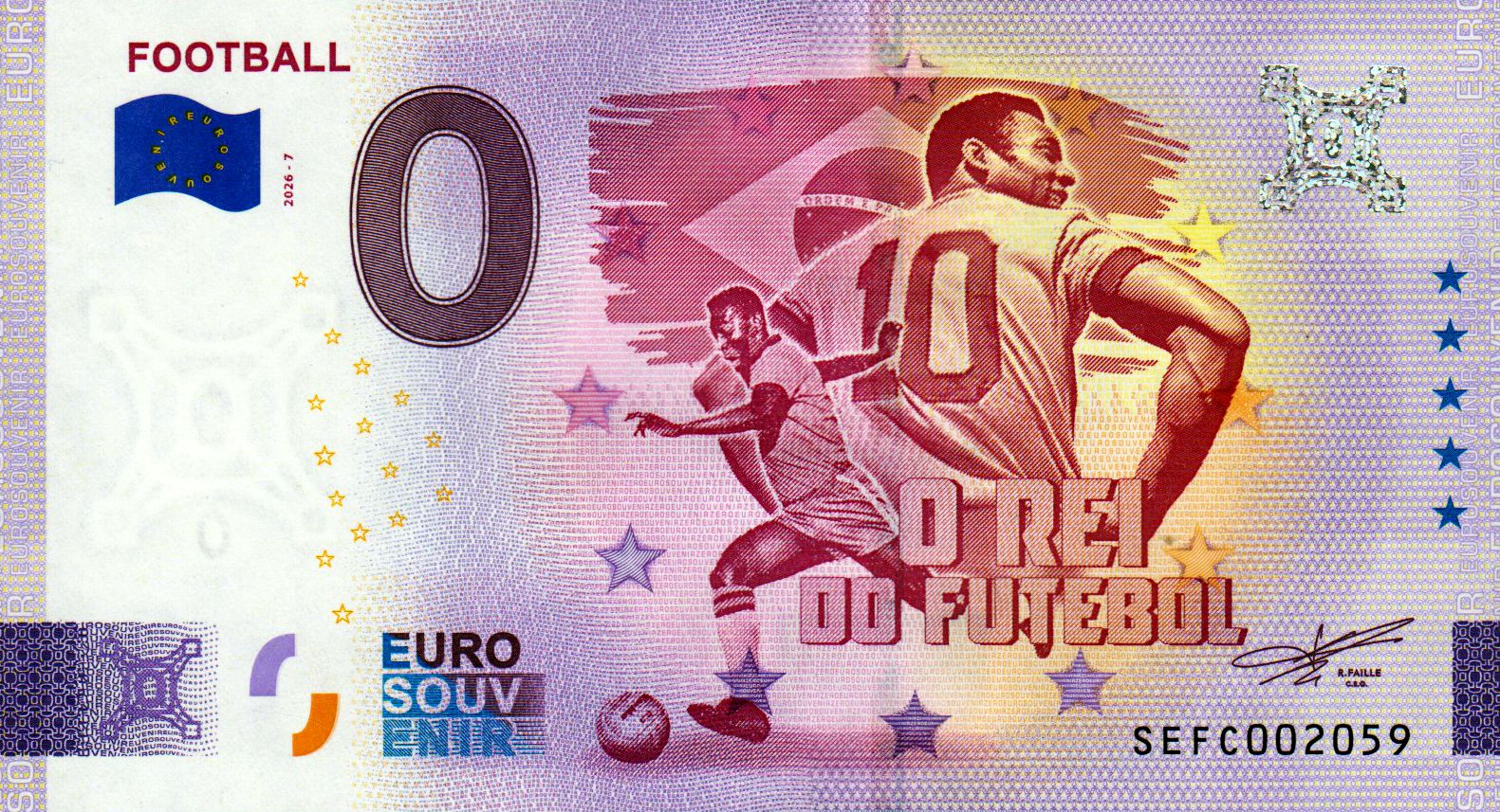 Football - Pele 2026-7 Silber