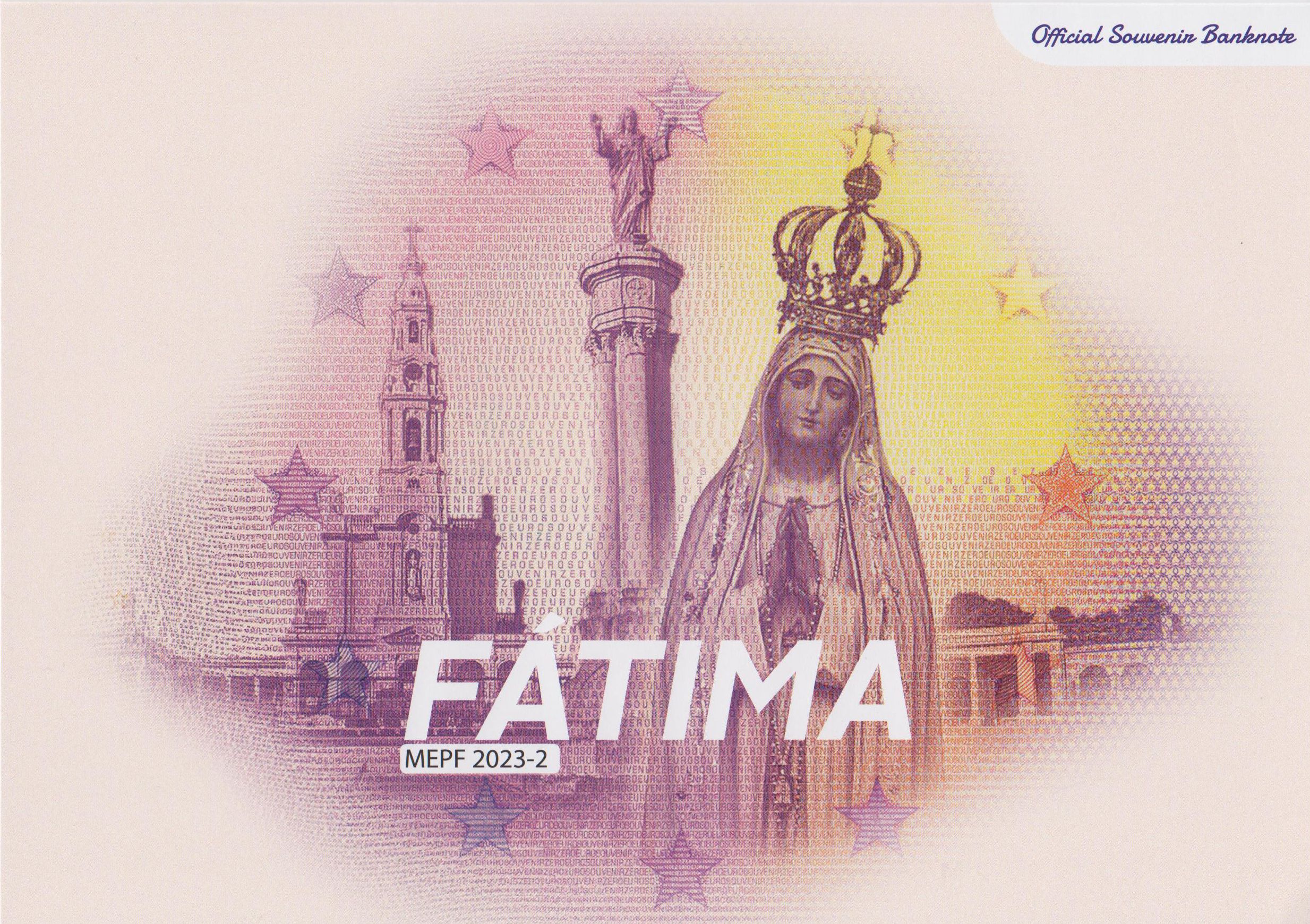 Fatima Portugal, Fehldruck 2023-2 "fehlende Hirtenkinder"