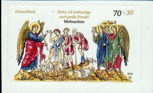Weihnachten 2016, Wofa, sk, auf weißer Trägerfolie