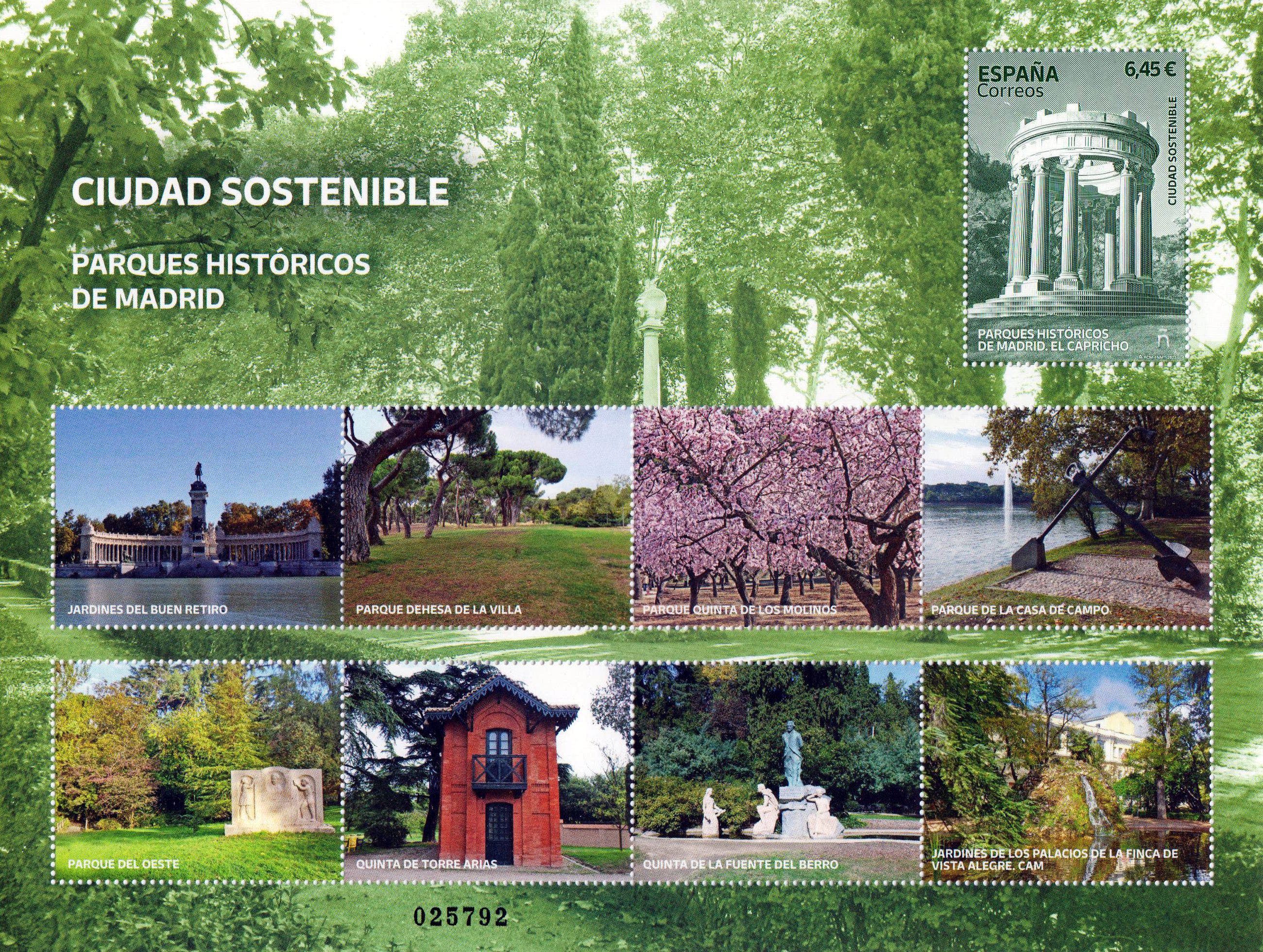 Block: Historische Parks in Madrid 2023