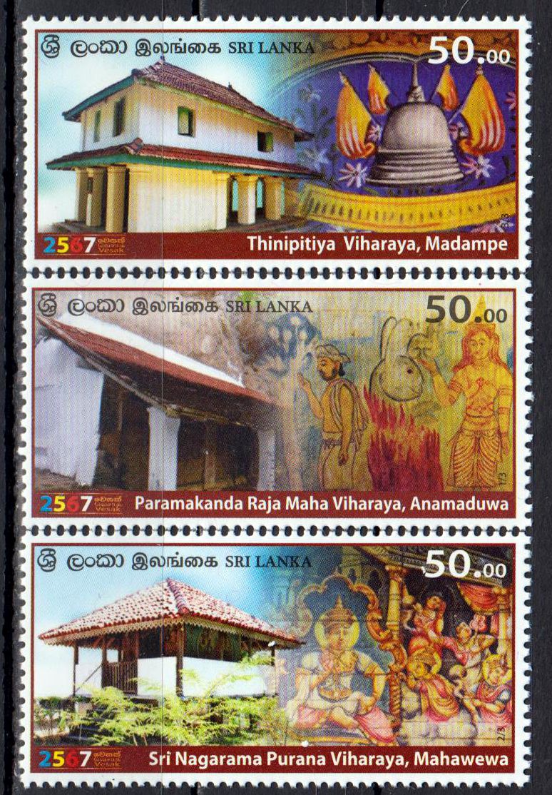 Vesak 2567 2023, Tempel