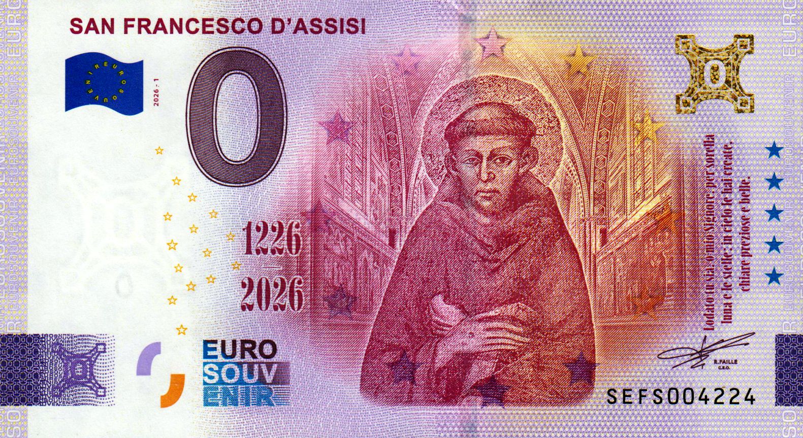 San Francesco D' Assisi 2026-1 Gold