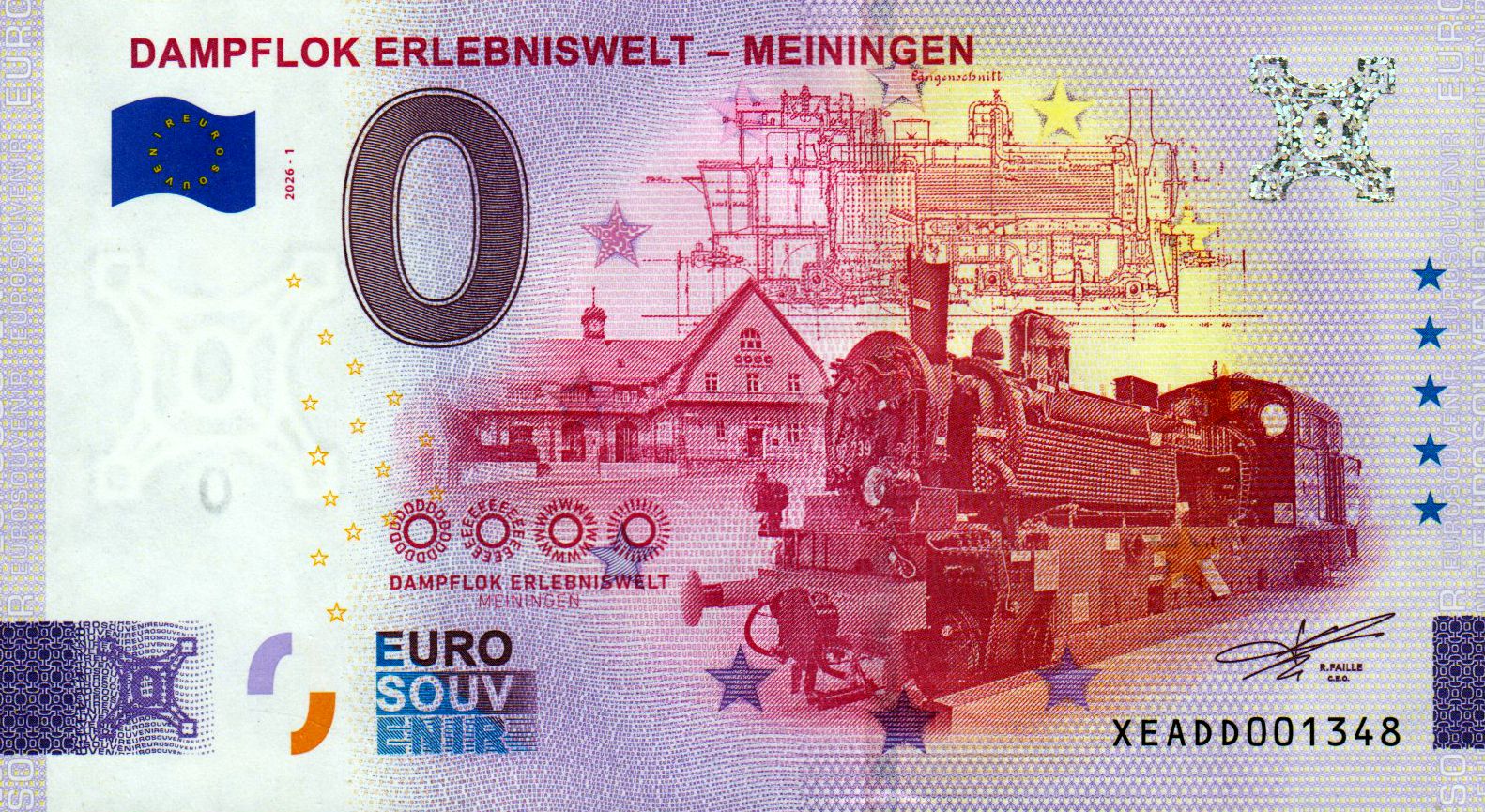 Dampflok Erlebniswelt - Meiningen 2026-1 Silber