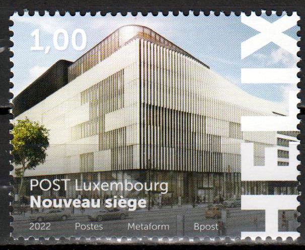 Helix, neuer Hauptsitz Post Luxemburg