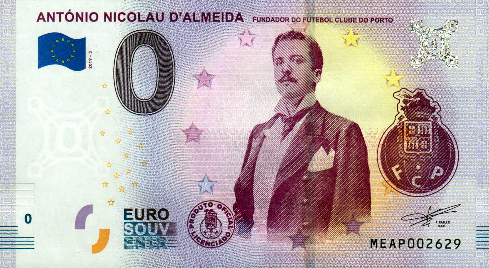 Antonio Nicolau D Almeida - FCP 2019-3