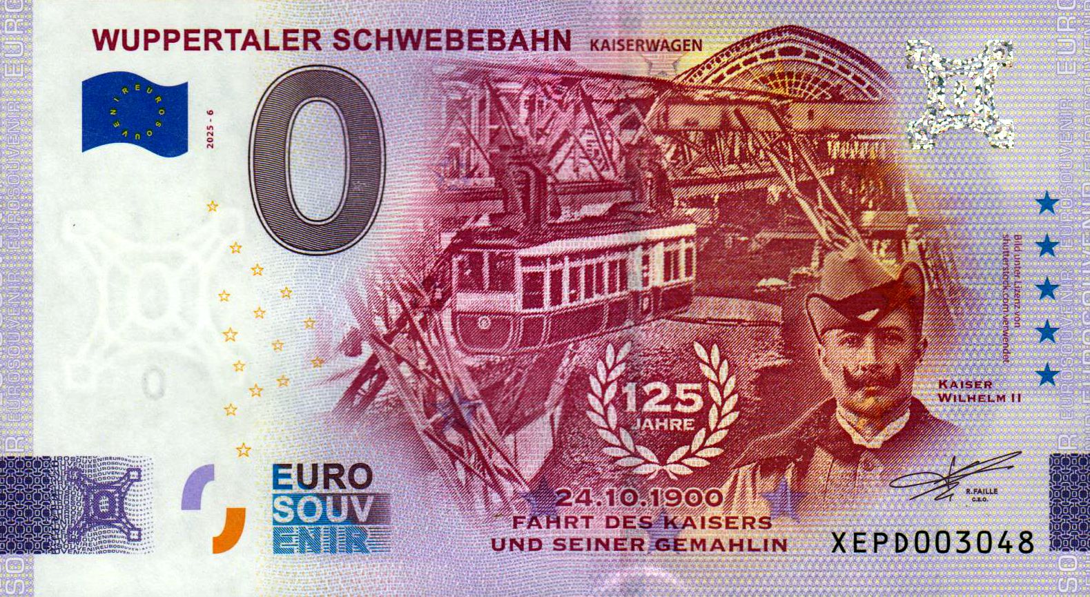 Wuppertaler Schwebebahn - Kaiserwagen 2025-6
