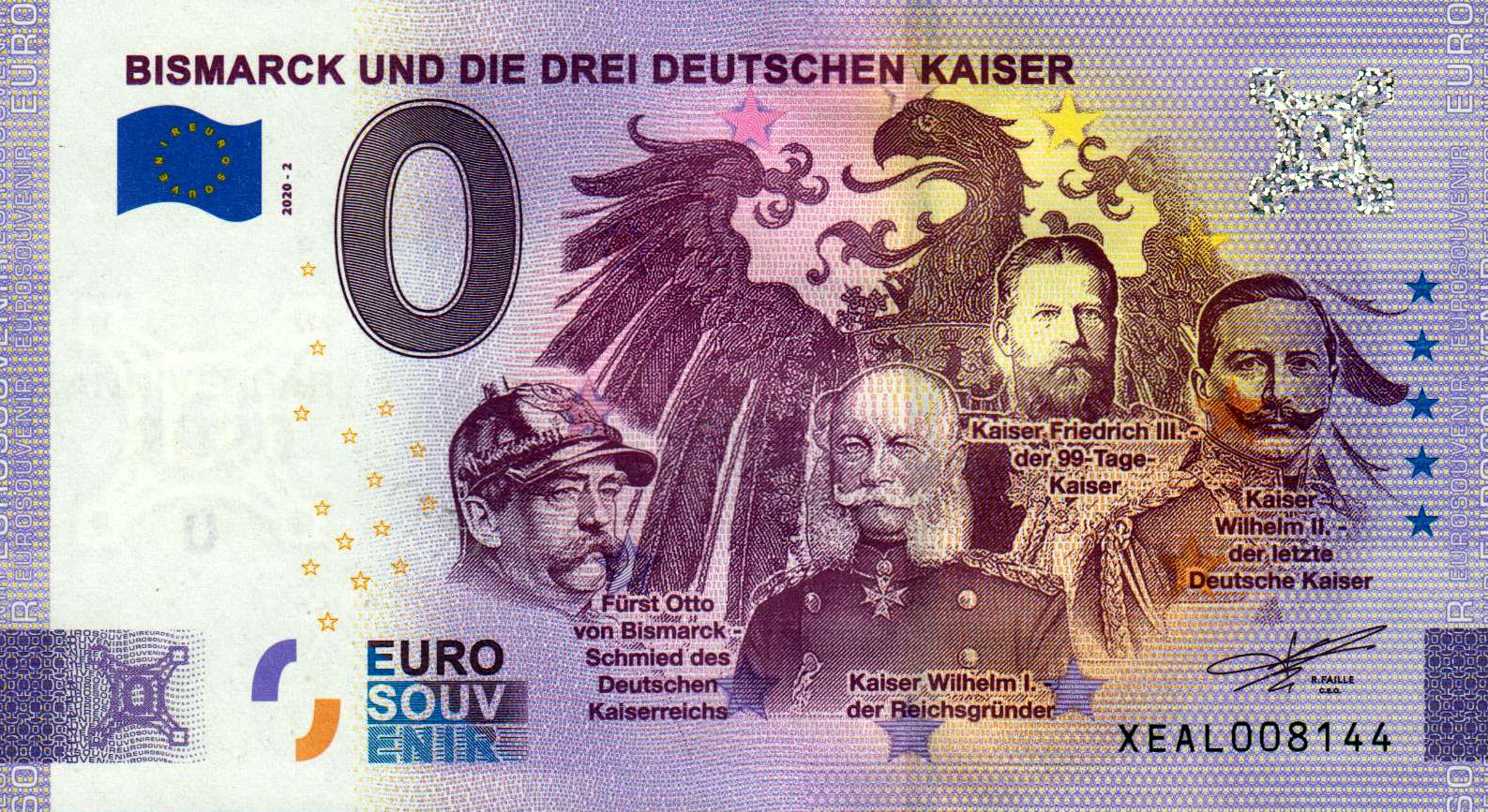Bismarck und die Drei Deutschen Kaiser 2020-2 ANNIVERSARY