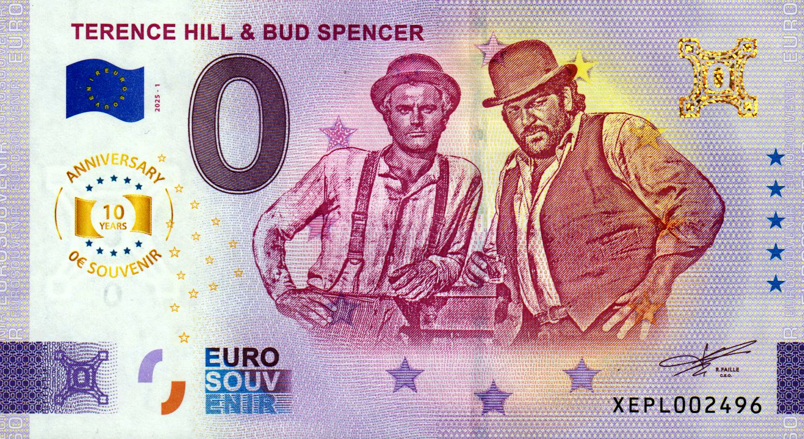 Terence Hill & Bud Spencer 2025-1 Anniversary