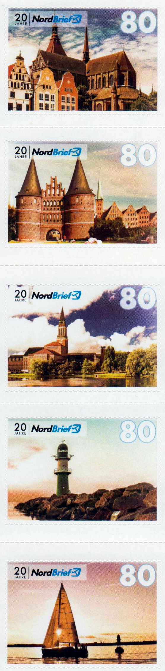 20 Jahre Nordbrief 2023, sk, gestempelt
