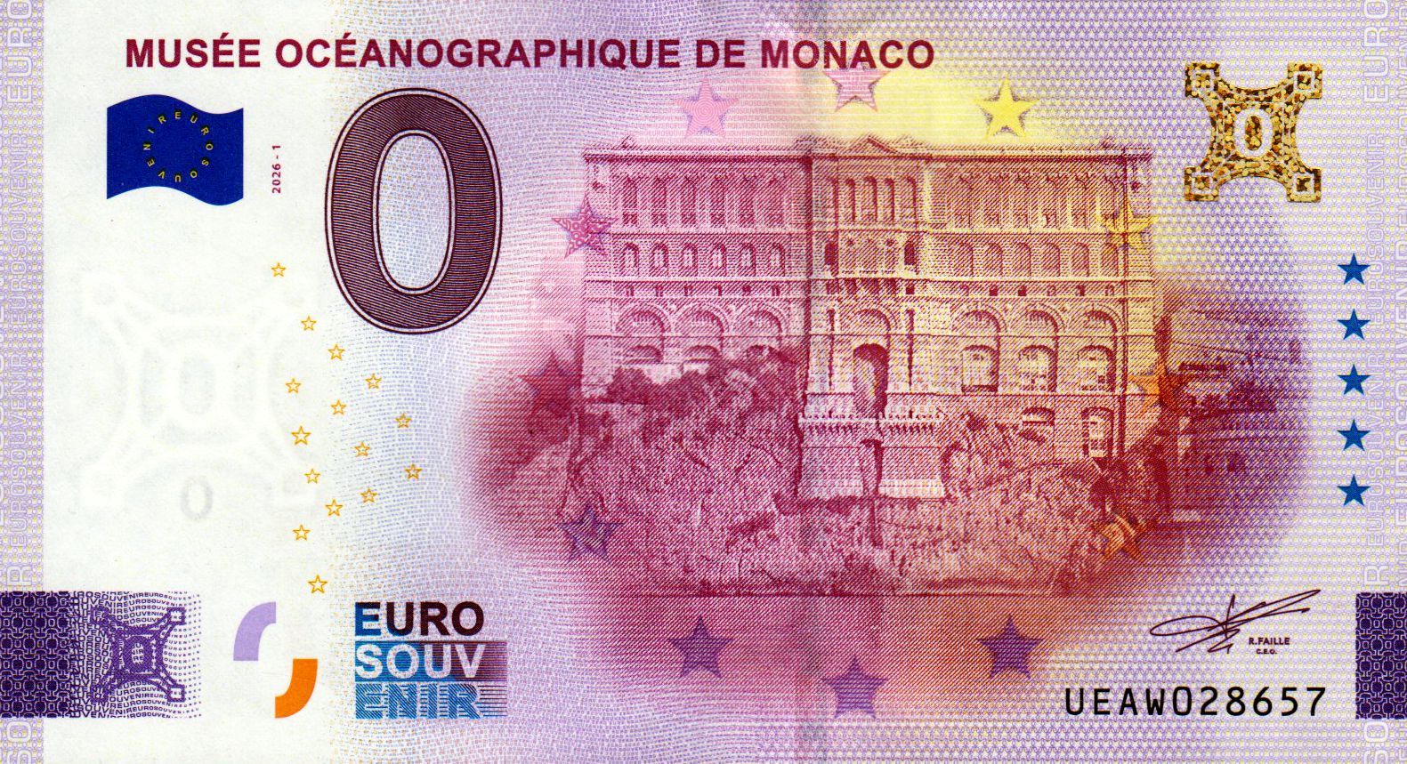 Musee Oceanographique de Monaco 2026-1 Gold