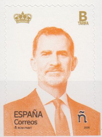Dauer: Felipe VI (B) 2026, orange, sk