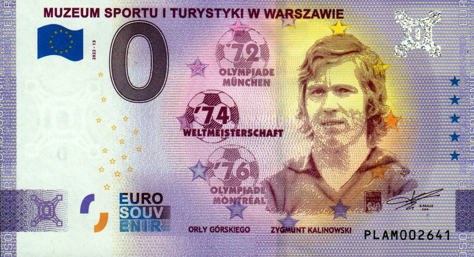 Muzeum Sportu i Turystyki w Warszawie -  WM 74 - Zygmunt Kalinowski 2022-13