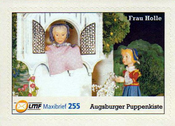 Puppenkiste, Frau Holle, Portoänderung, gestempelt