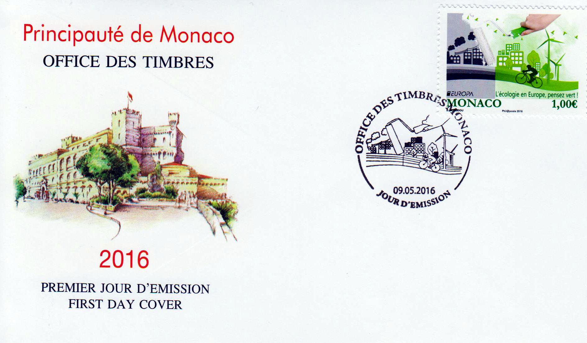 FDC: Europa 2016