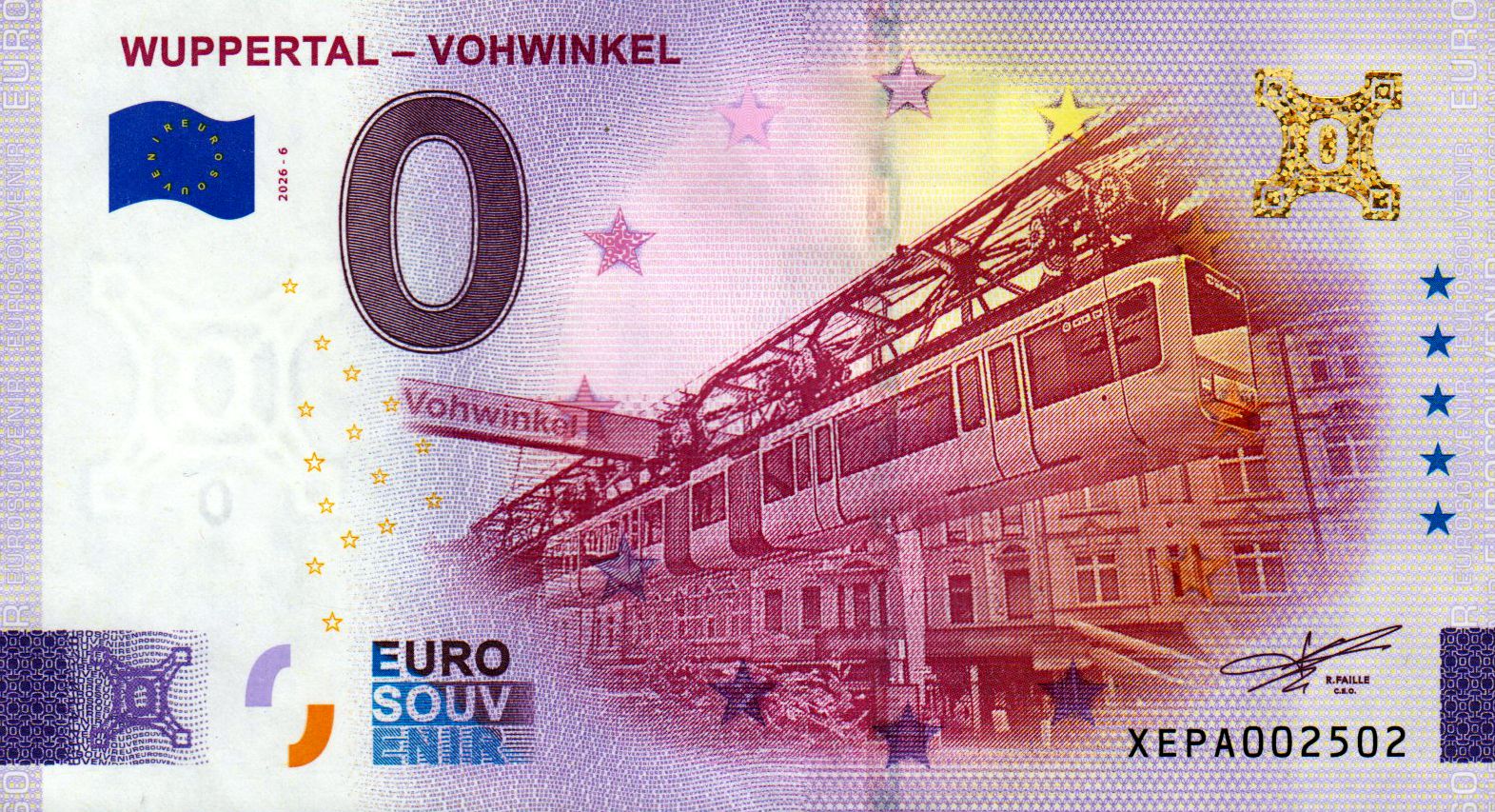 Wuppertal - Vohwinkel 2026-6, Gold