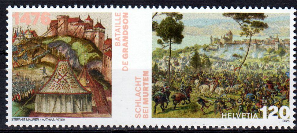 550 Jahre Schlachten bei Grandson und Murten 2026