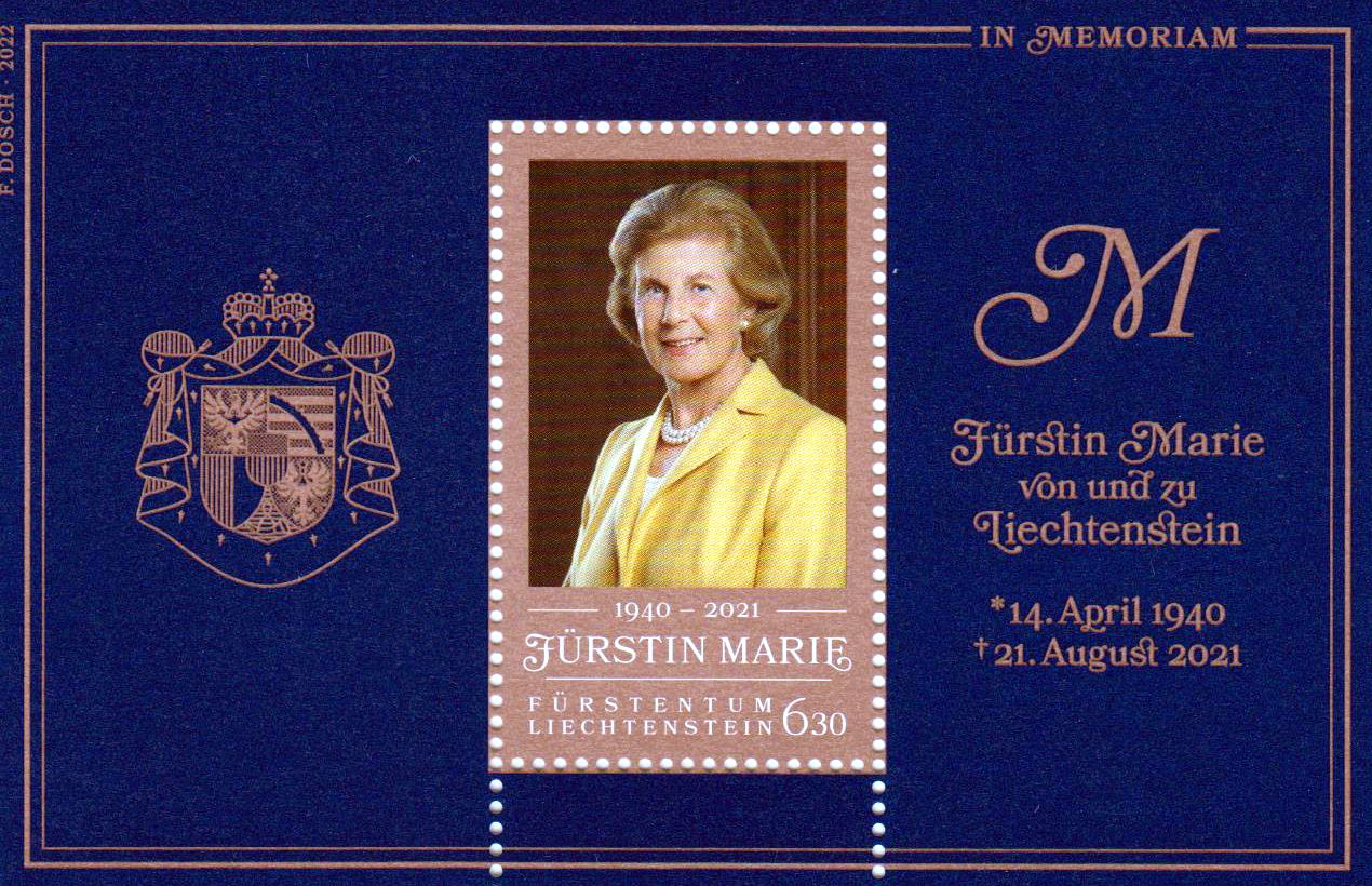 Block: In memoriam Fürstin Marie 2022