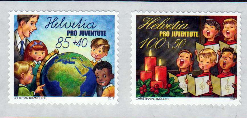 Pro Juventute 2017, Globus u. Kinderchor, sk