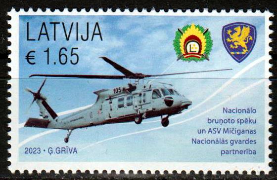 Partnerschaft der lettischen Nationalarmee 2023, Hubschrauber