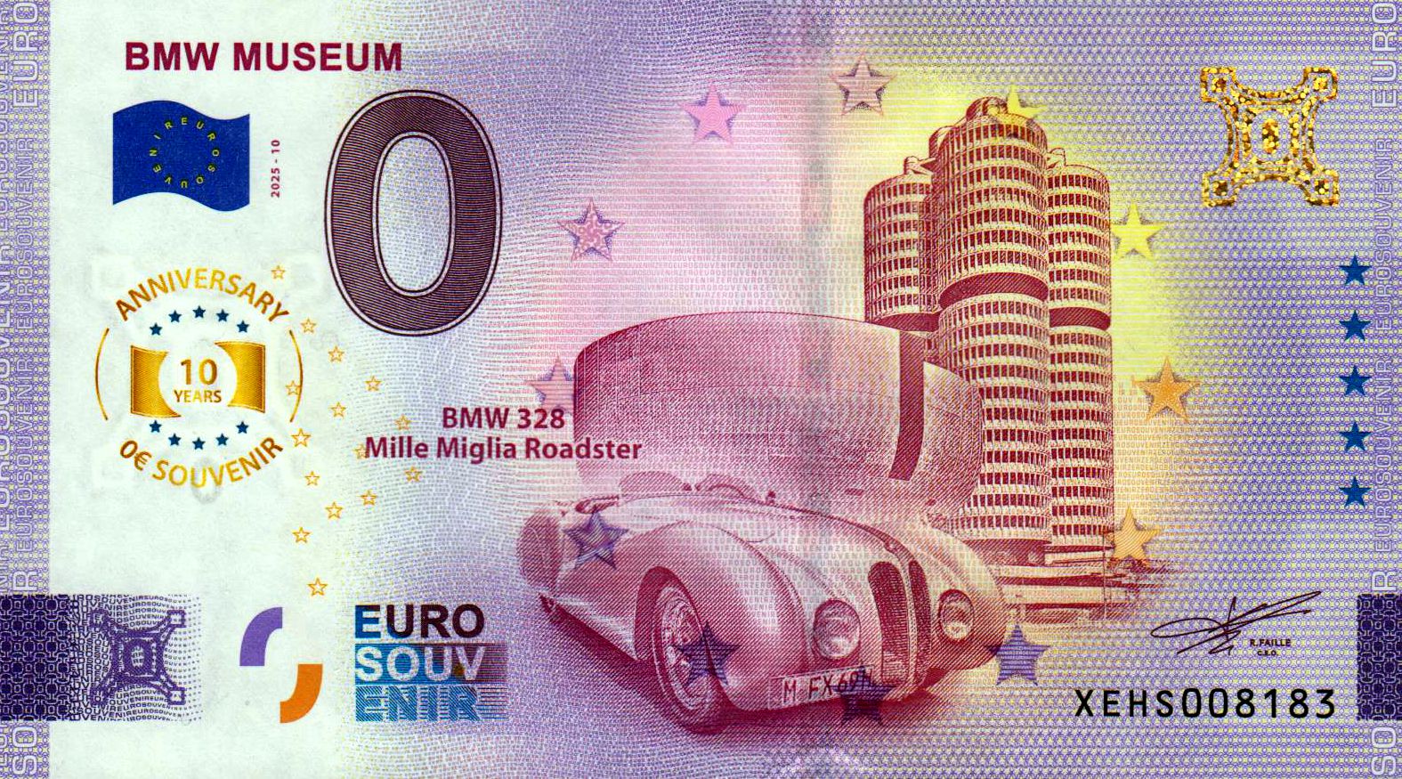 BMW Museum - BMW 328 Mille Miglia Roadster 2025-10 Anniversary