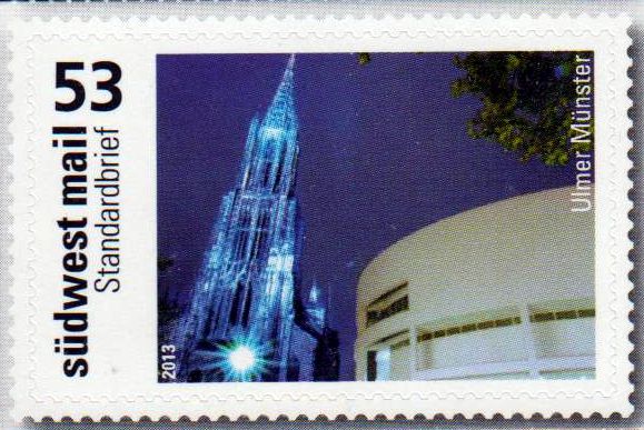 Stadtansicht 2013, gestempelt