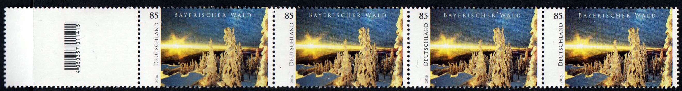 Bayer. Wald ND 2017, 5er-Streifen