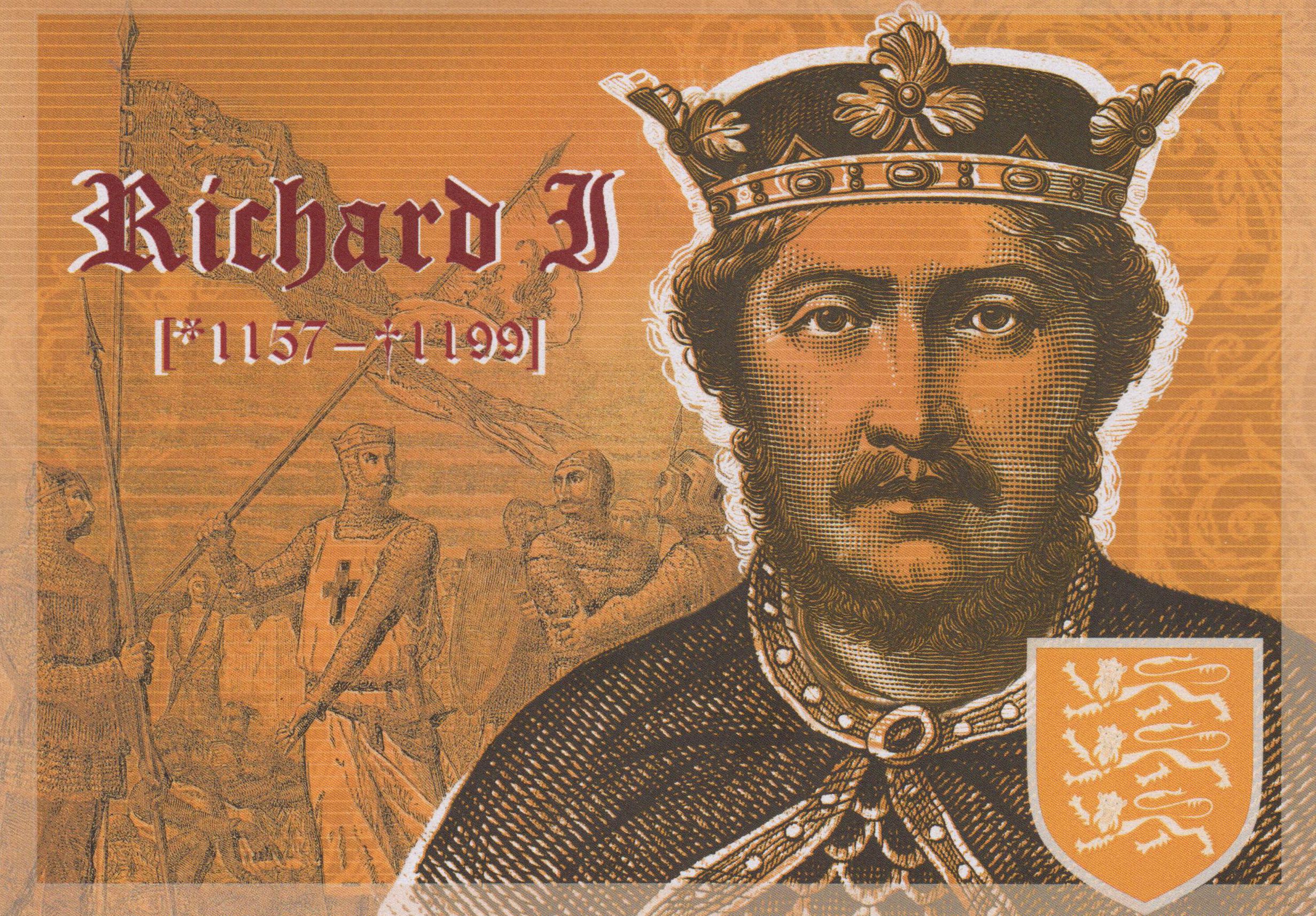 Folder: Richard the Lionheart 2022-1 mit Gold-Aufdruck!!!