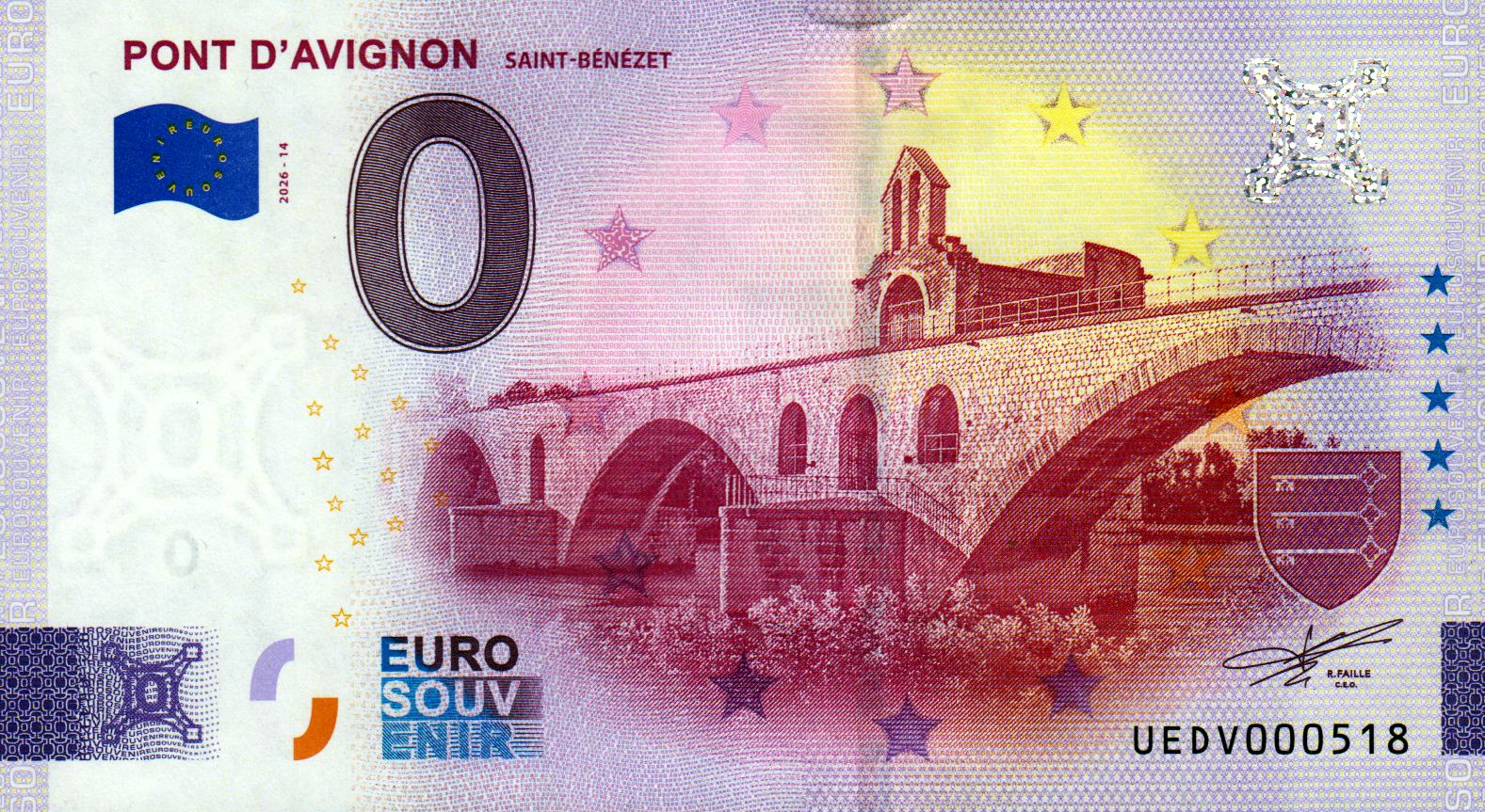 Pont D'Avignon 2026-14 Silber