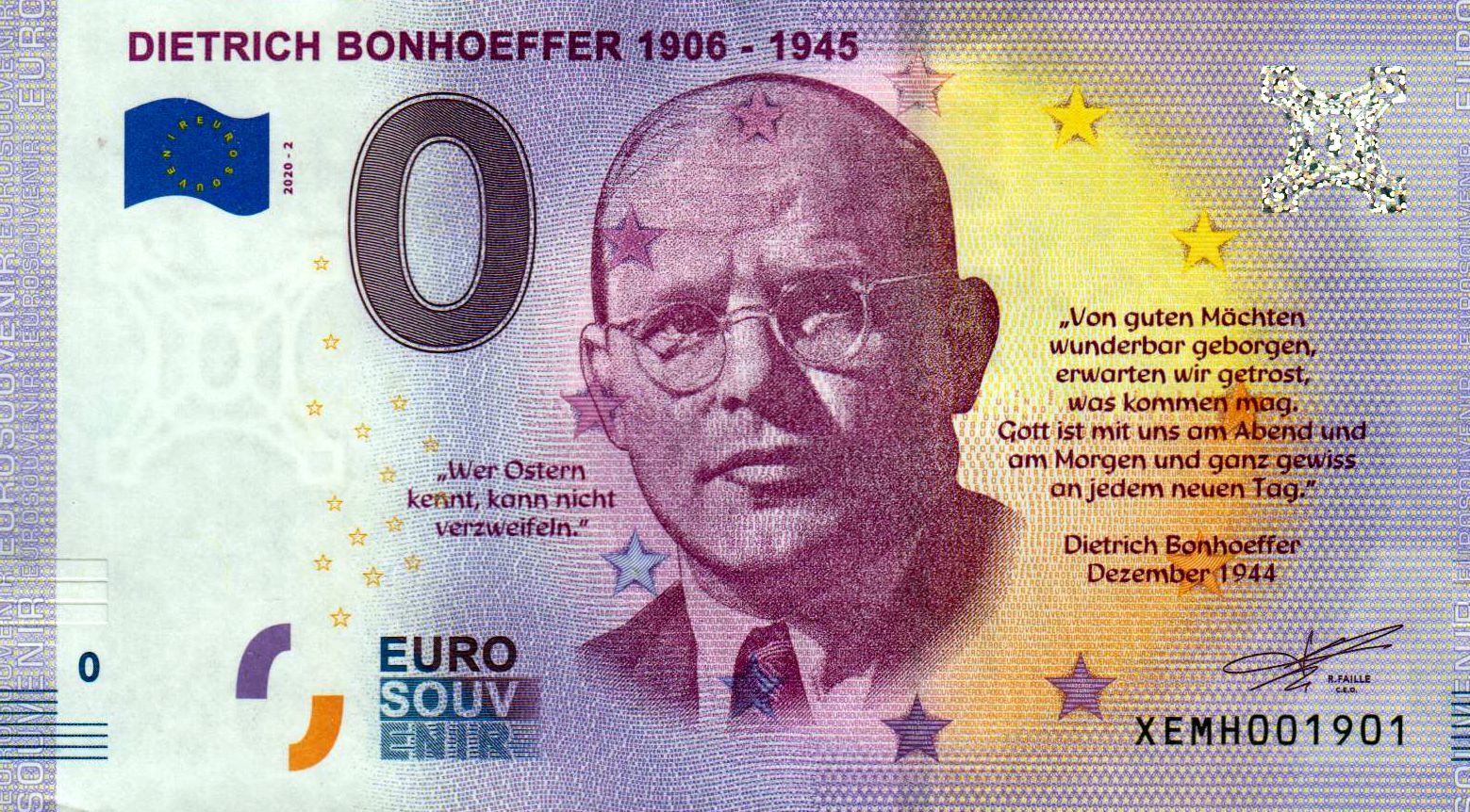 Dietrich Bonhoeffer 2020-2