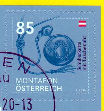 Dauer: Schuberkette Montafon, sk, a.MH, gestempelt