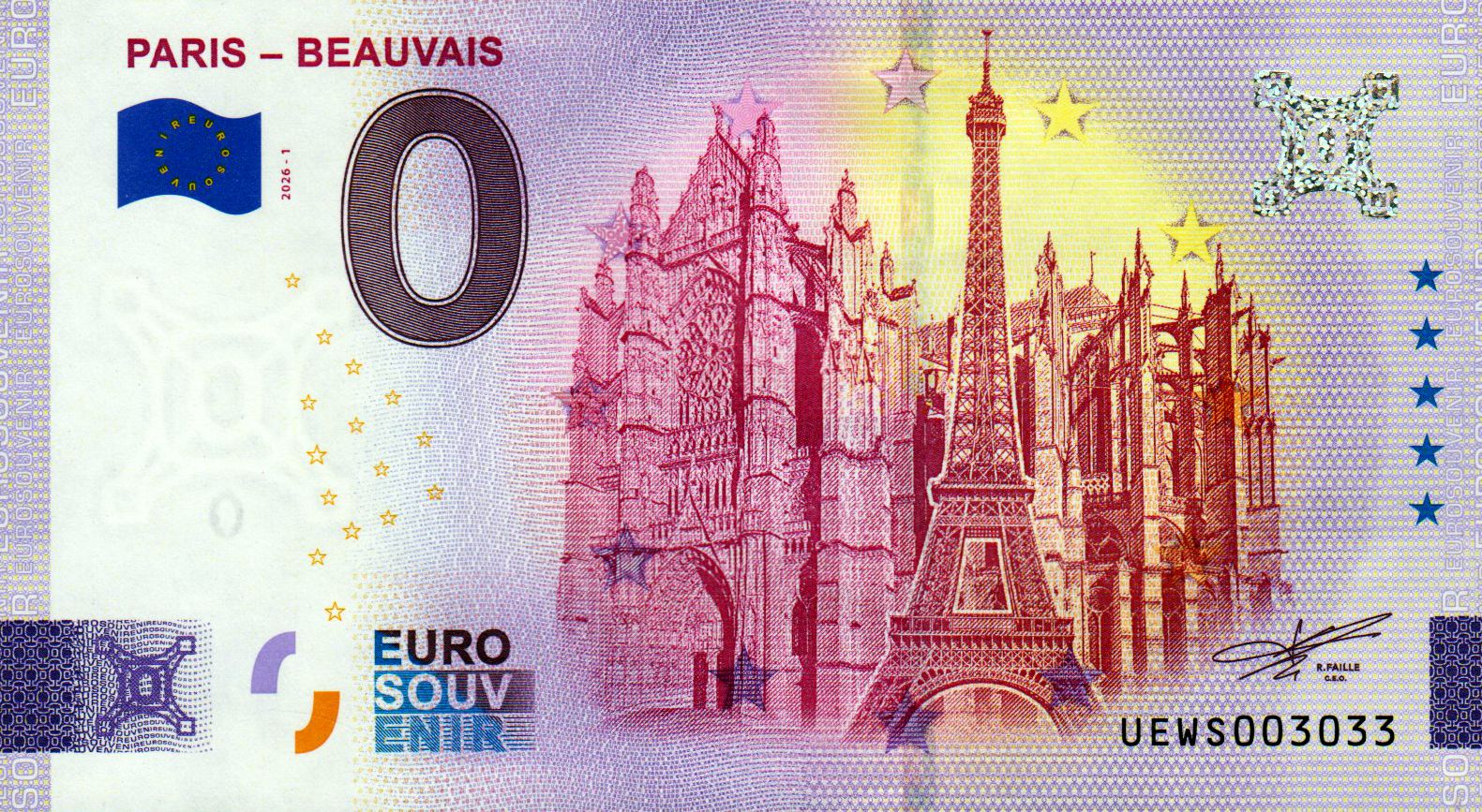 Paris - Beauvais 2026-1 Silber