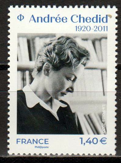 100 Geburtstag  Andrée Chedid, Schriftstellerin