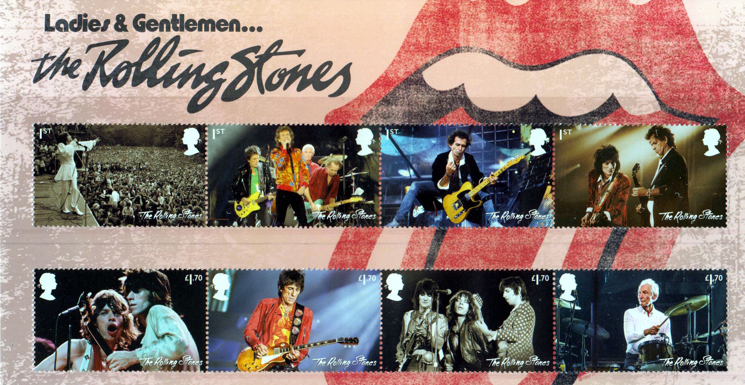 The Rolling Stones 2022 "Stamp Pack"