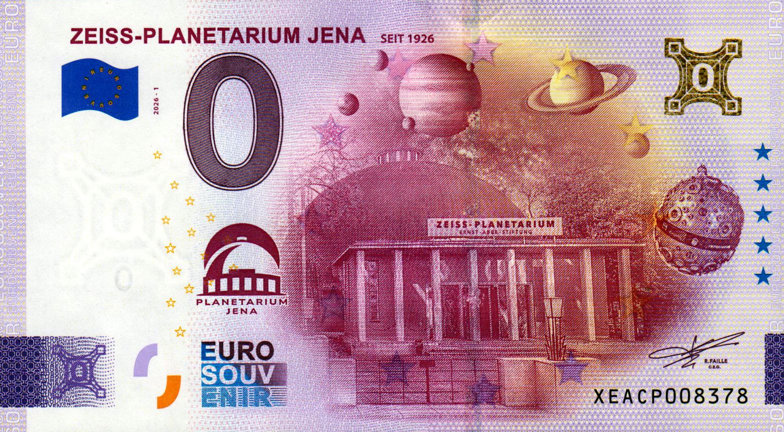 Zeiss-Planetarium Jena 2026-1 Gold