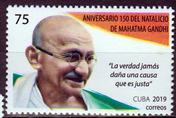 150. Geburtstag Mahatma Gandhi