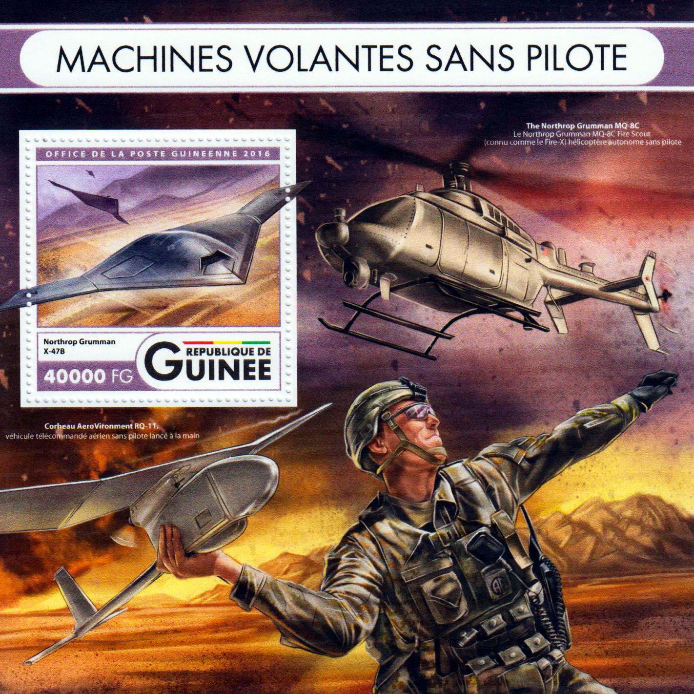 Block: Unbemannte Flugzeuge