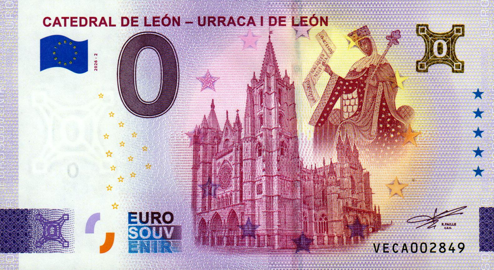 Catedral de Leon - Urraca i de Leon 2026-2 Gold
