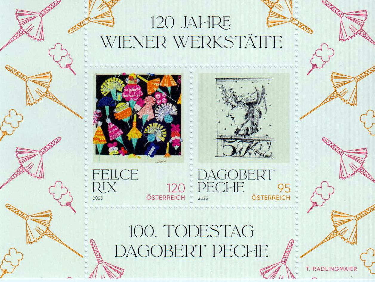 Block: 100. Todestag Dagobert Peche 2023