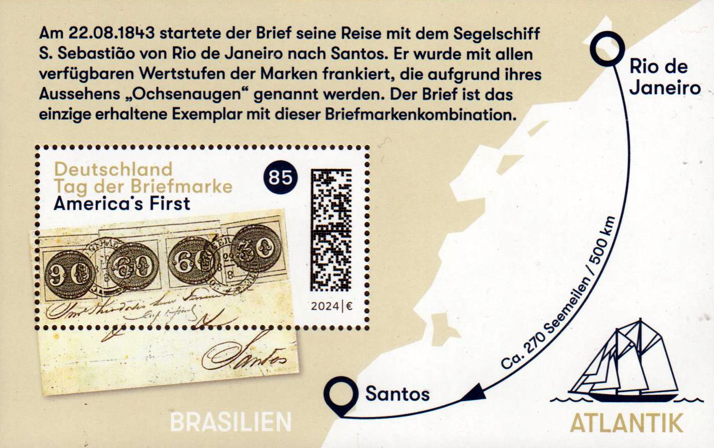 Block: Tag der Briefmarke 2024