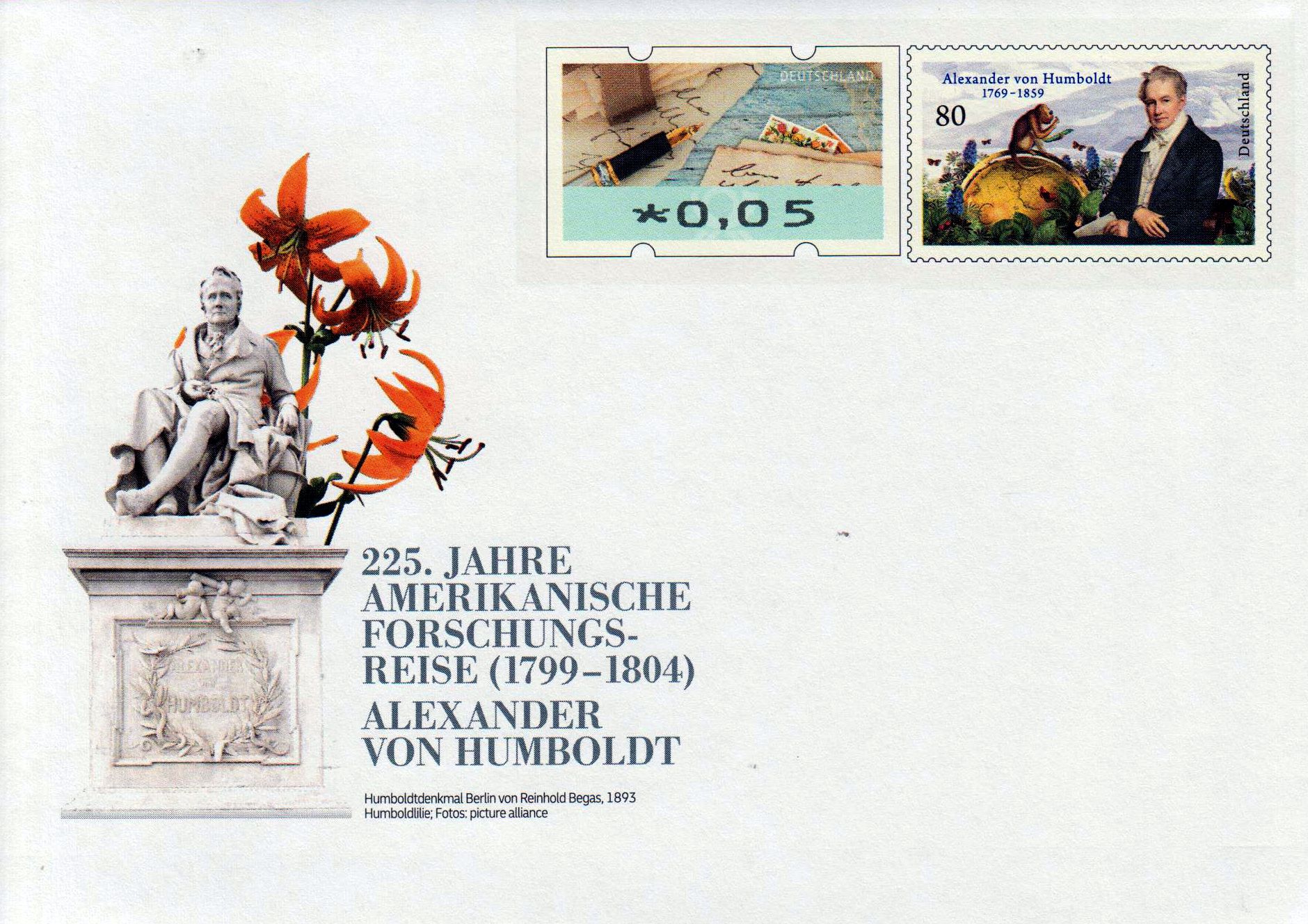 225 Jahre Amerikanische Forschungs- reise Alexander von Humboldt 2024