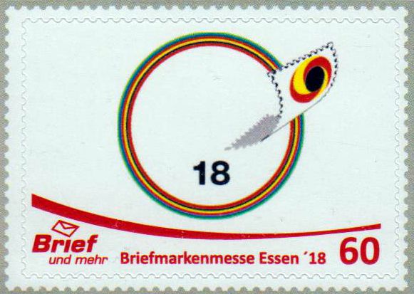 Briefmarkenmesse Essen, ET 3.5.18
