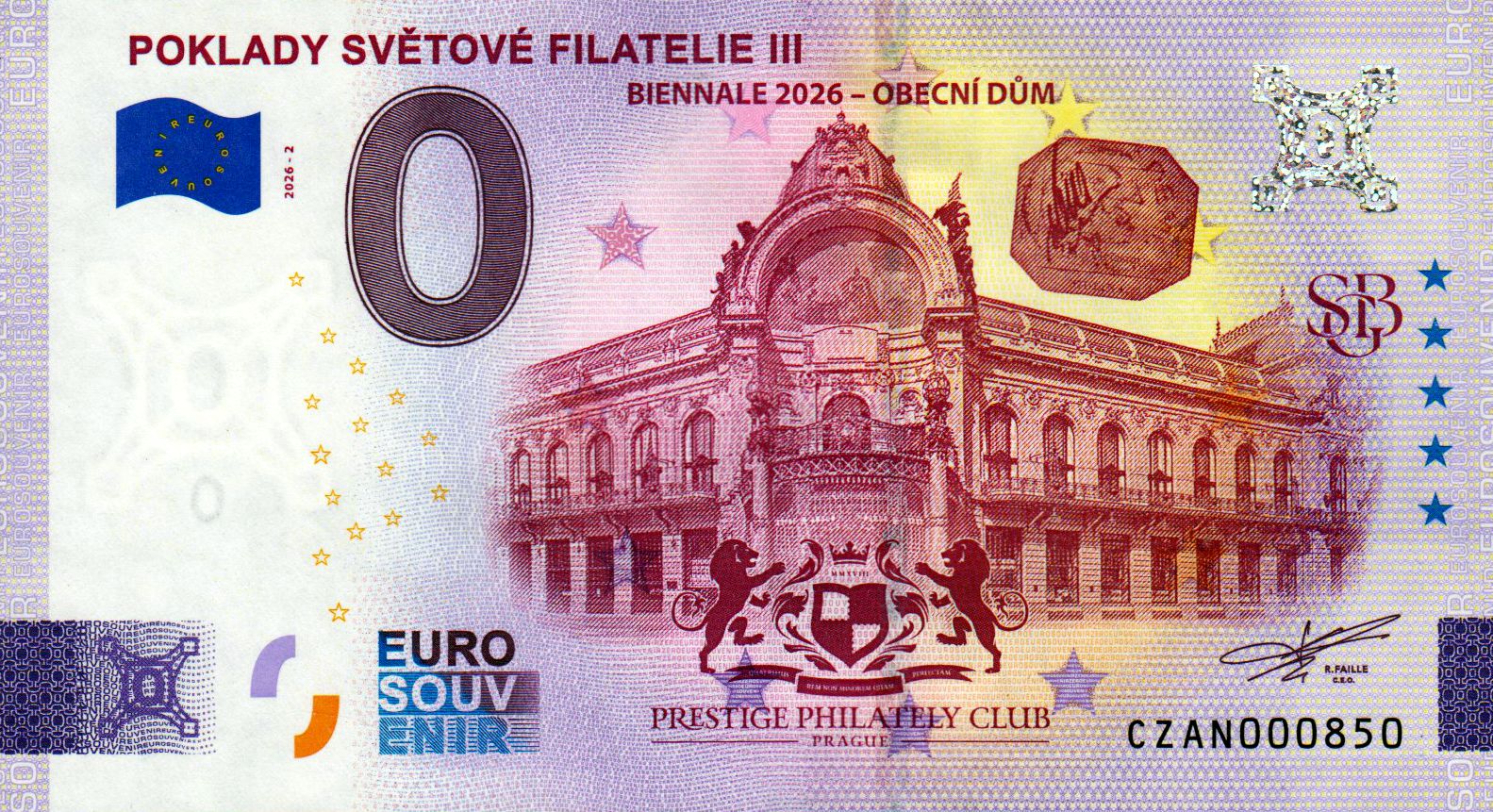 Poklady Svetove Filatelie III 2026-2 Silber