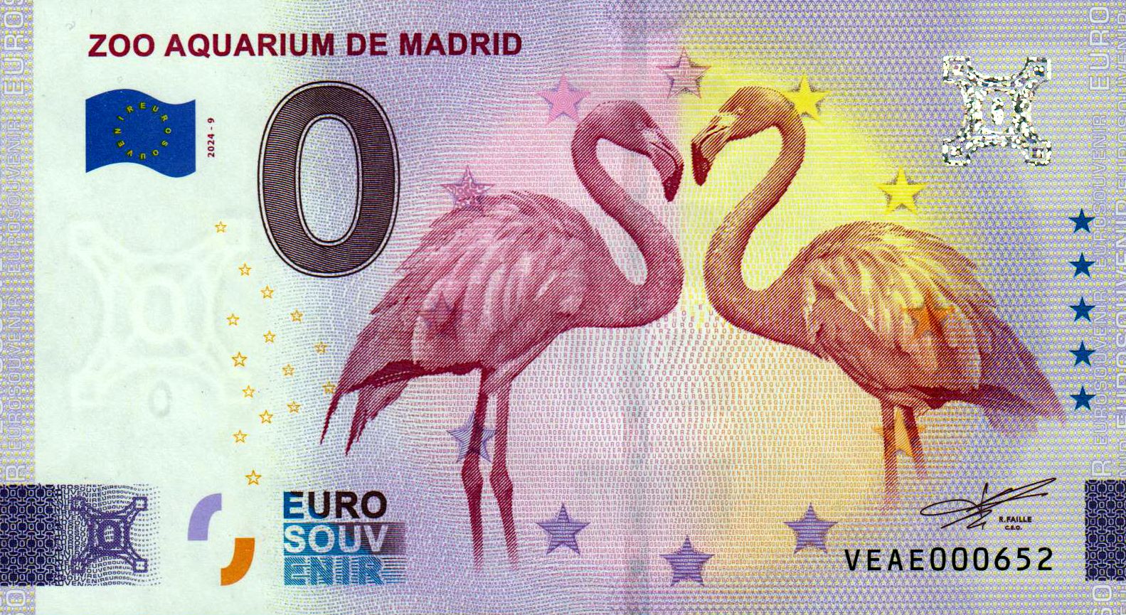 Zoo Aquarium de Madrid - Flamingos 2024-9