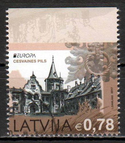 Europa 2017, a. MH, gestempelt