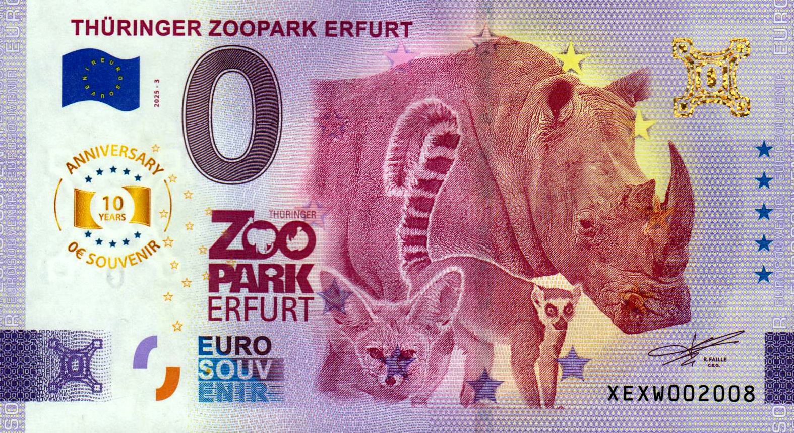 Thüringer Zoopark Erfurt 2025-3 Anniversary