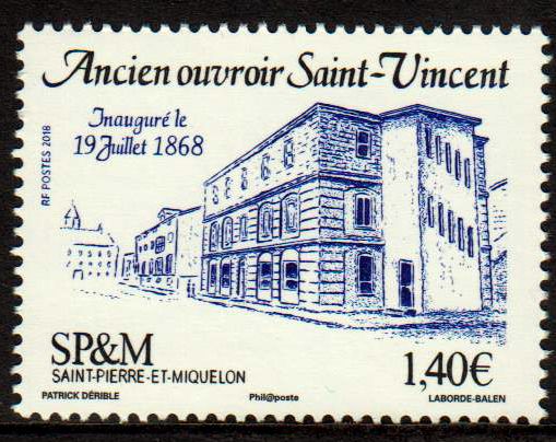 Ehemaliges Gebäude Saint Vincent 2018