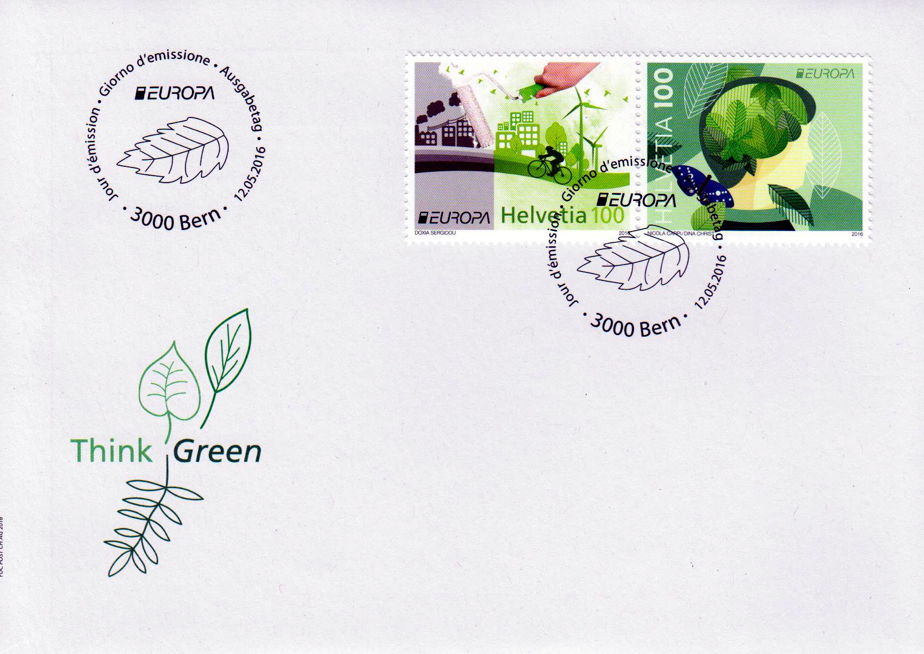 FDC: Europa 2016