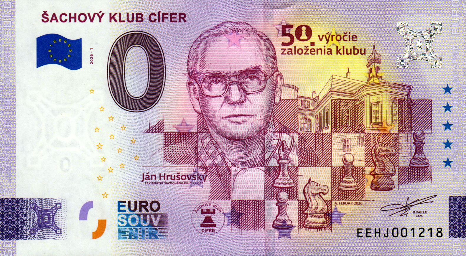Sachovy Klub Cifer 2026-1 Silber