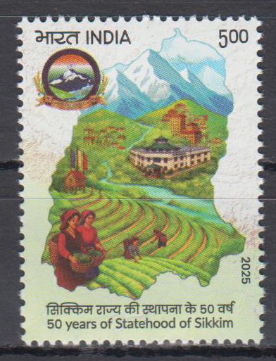 50 Jahre Staatszugehörigkeit von Sikkim 2025